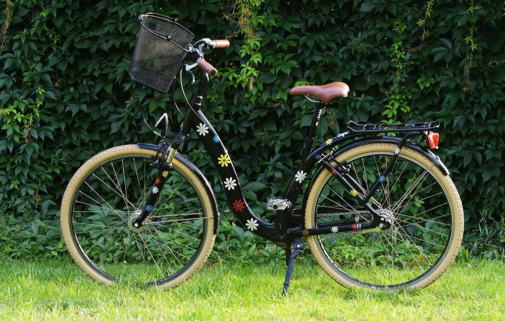 Rower miejski damski GIANT MONO CS2. Kwiaty!