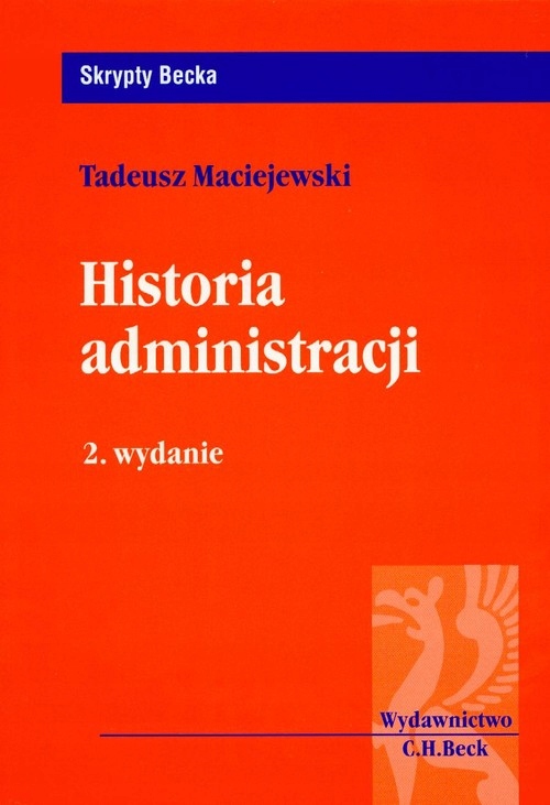 Historia administracji Tadeusz Maciejewski