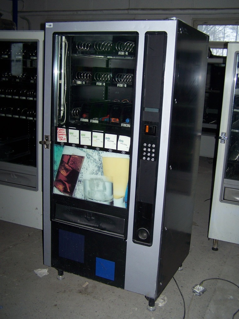Automaty Vending Necta Zanussi Diual Spring wrzutn