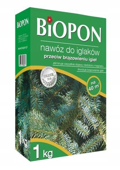 NAWÓZ DO IGLAKÓW PRZECIW BRĄZOWIENIU IGIEŁ 3 KG