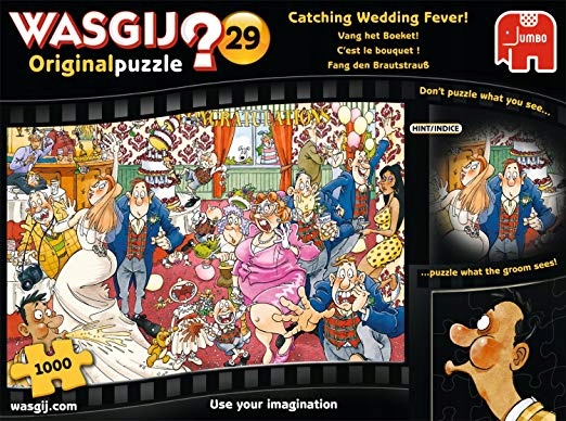 PUZZLE WASGIJ ORIGINAL 29 CATCHING WEDDING FEVER