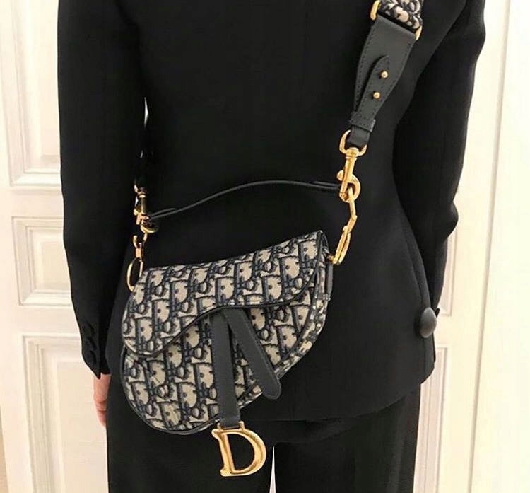 Torebka Christian Dior siodło 7545029999 oficjalne archiwum Allegro