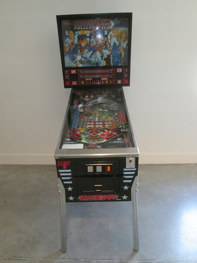 Rollergames Pinball, flipper, fliper