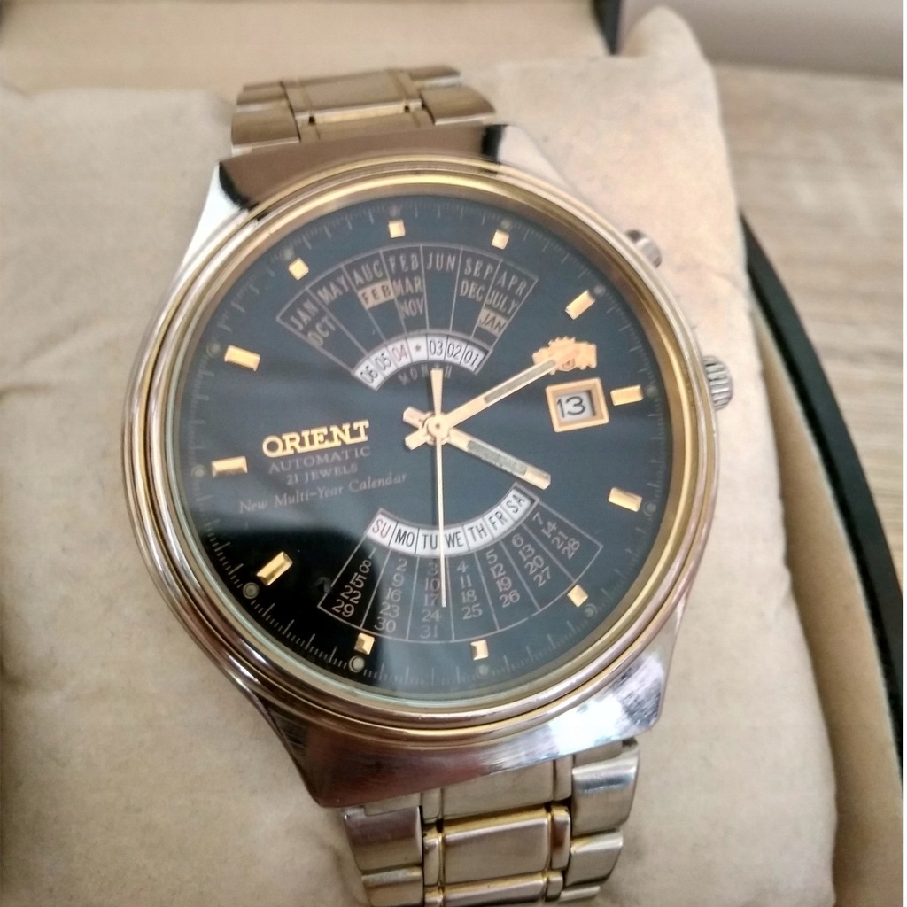ORIENT CESARSKI PATELNIA AUTOMAT JAPAN UNIKATOWY
