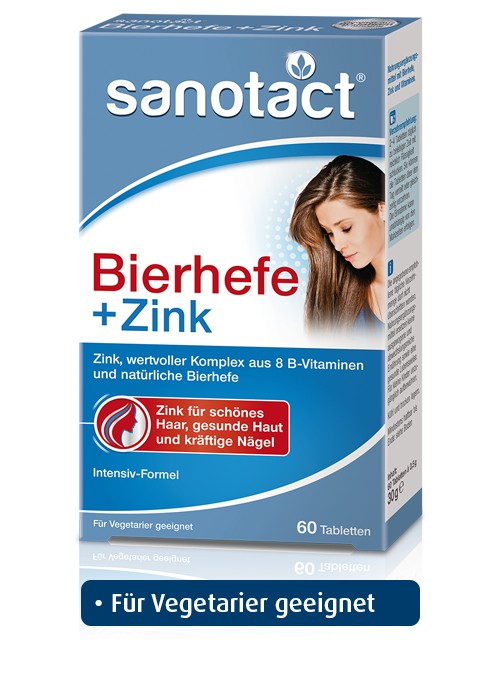Drożdże piwne z cynkiem 60 tab