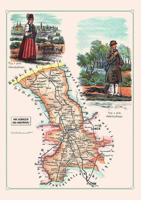 Mapa Bazewicz Powiat Ostrołęcki Ostrołęka A2