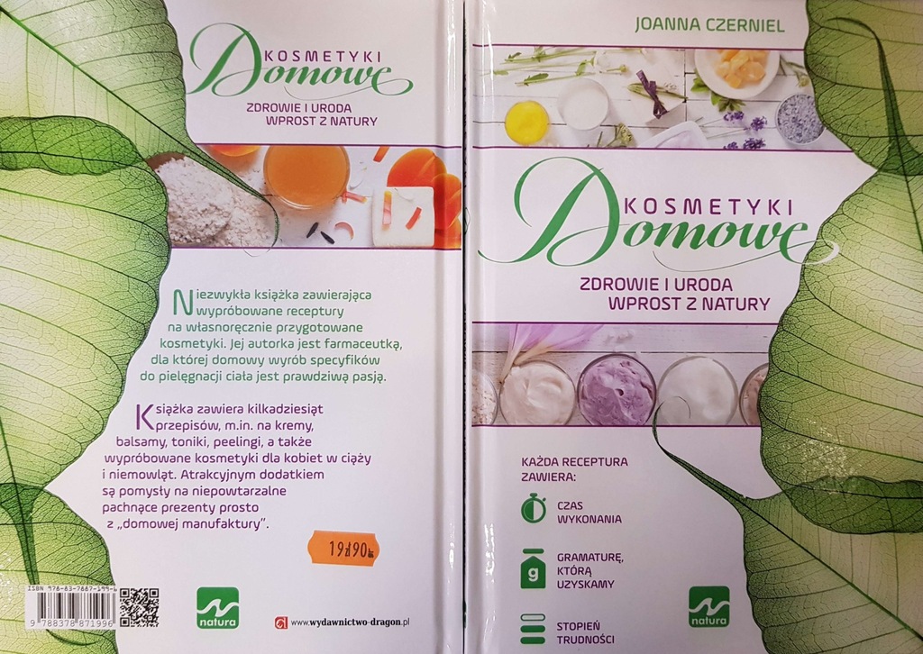 Kosmetyki domowe - Joanna Czerniel