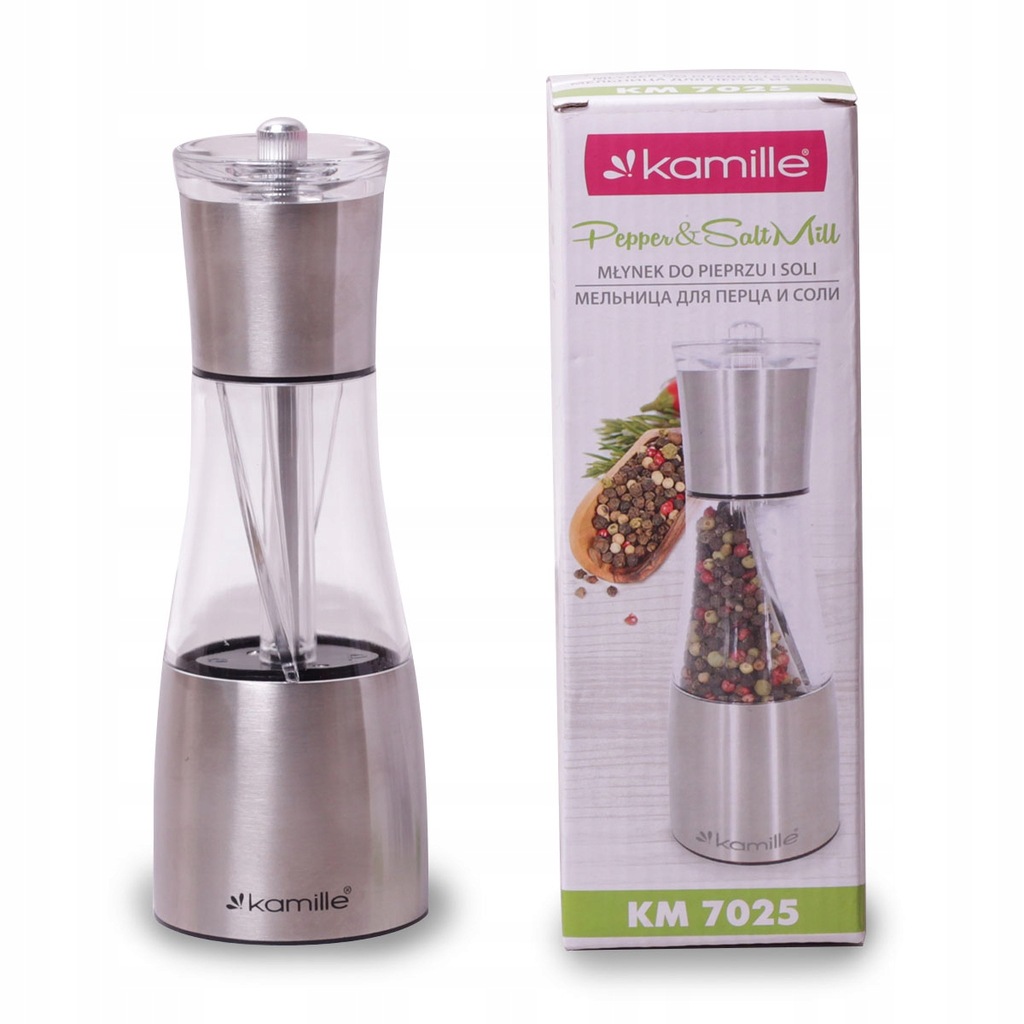 Młynek do pieprzu i soli 2-w-1 podwójny ręczny - 7646173574 - oficjalne