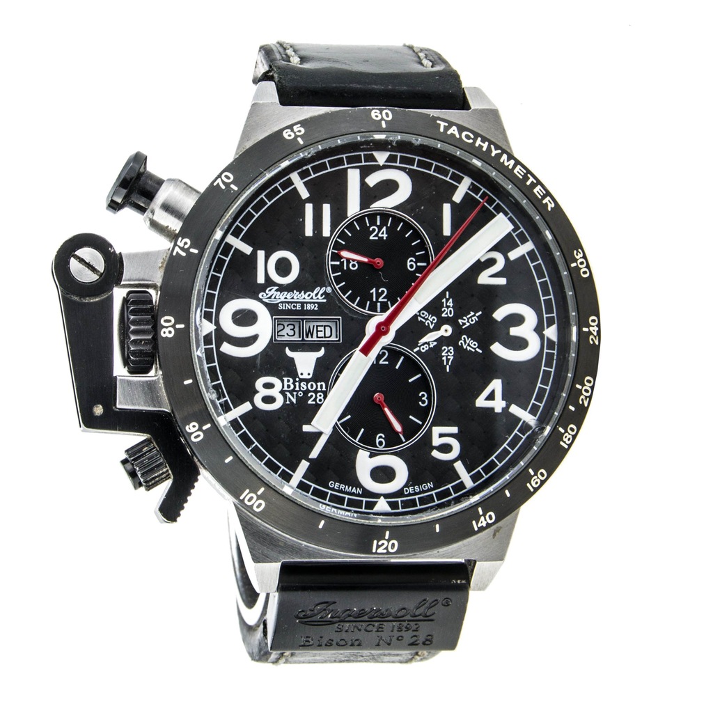 INGERSOLL IN1607BK BISON No.28 AUTOMATIC