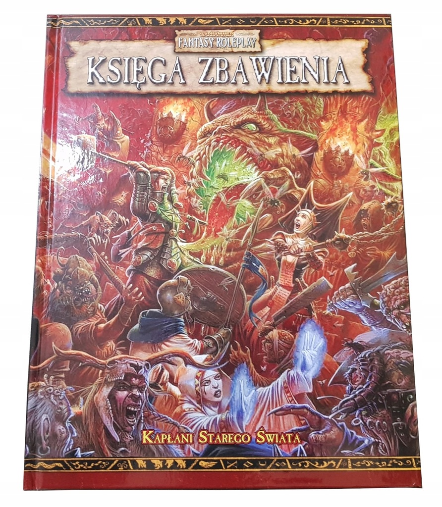 Warhammer FRP Księga Zbawienia + mapa Imperium STR