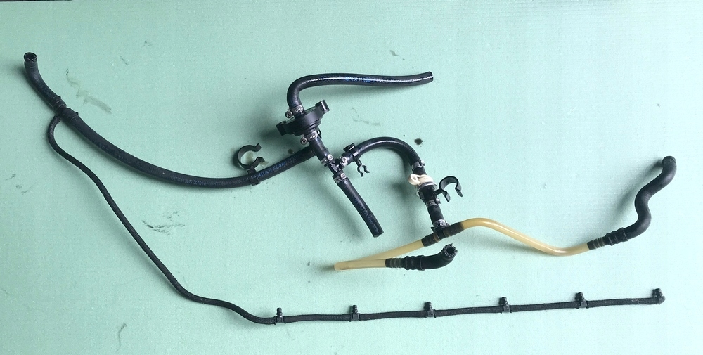 PRZEWODY PALIWOWE KOMPLET BMW E39 530d E46 330 M57