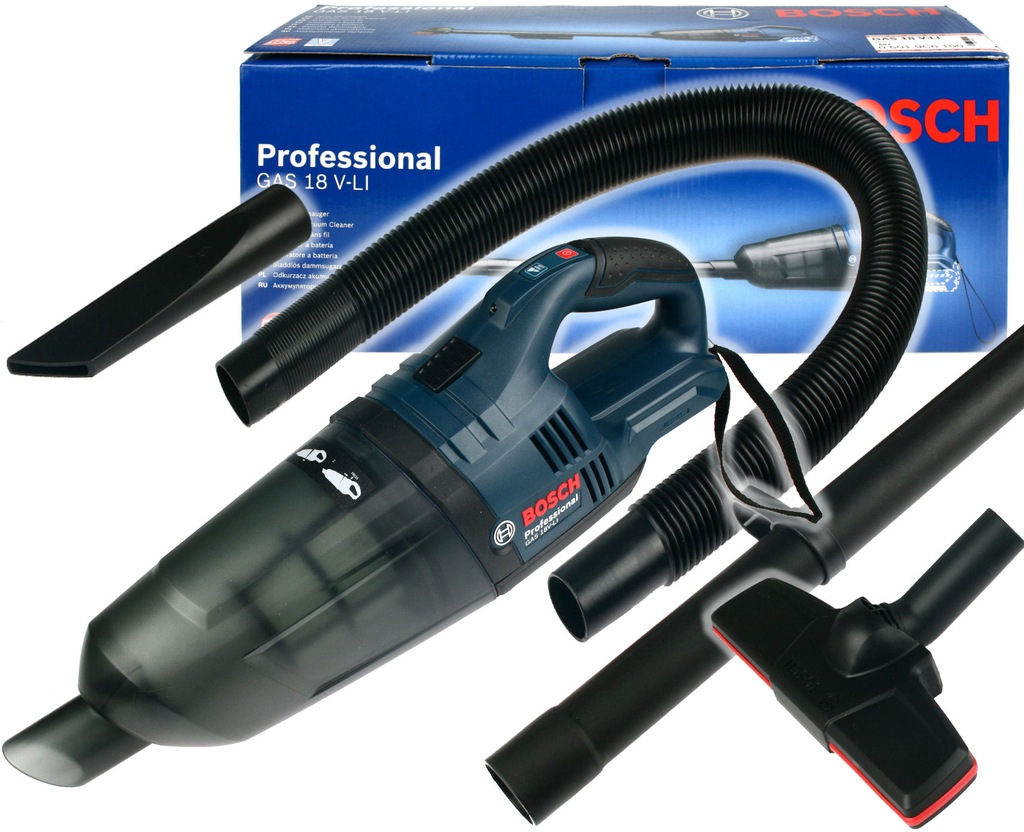 ODKURZACZ AKUMULATOROWY GAS 18 V-LI BOSCH