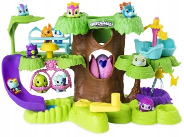 HATCHIMALS ZESTAW PRZEDSZKOLE WYLĘGARNIA DRZEWO