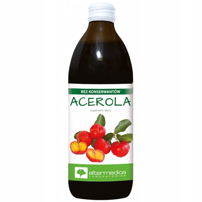Sok z ACEROLI 500 ml acerola + wit. C- Altermedica
