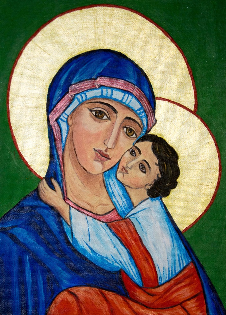 Matka Boża Czuła (Eleusa) 1 - ikona