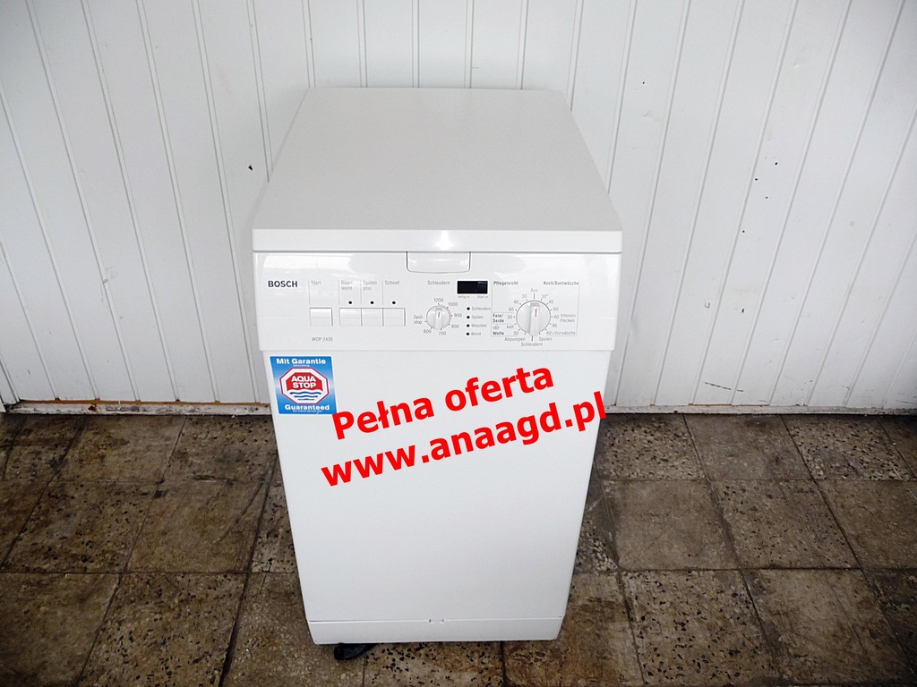 EXTRA PRALKA BOSCH WOP 2430 INSTRUKCJA PL !!!