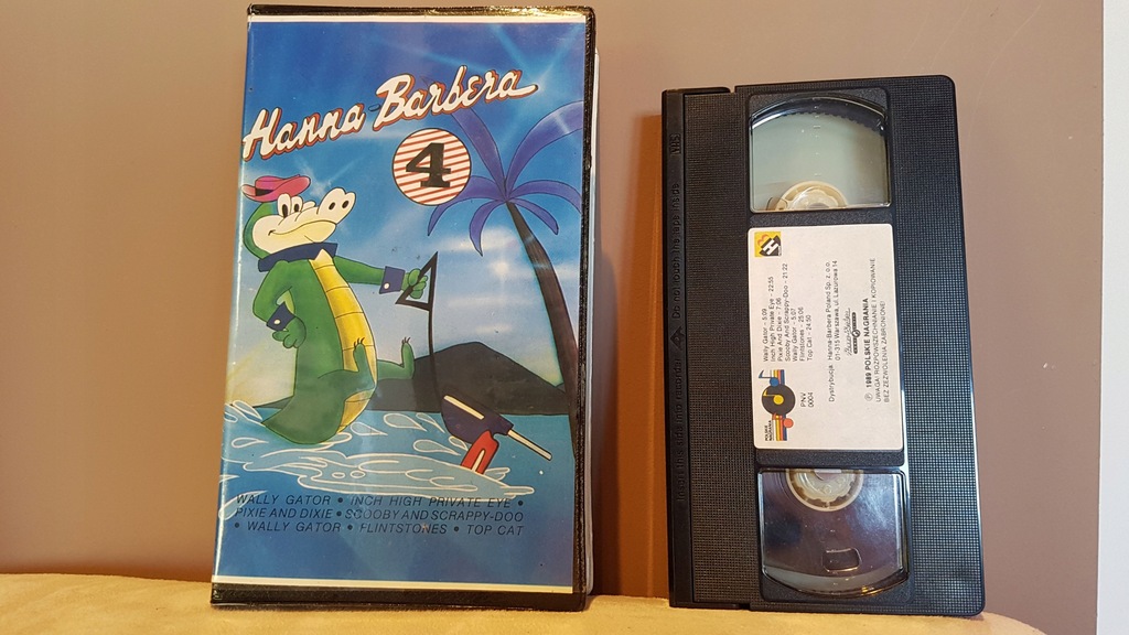 HANNA BARBERA 4 KULTOWE BAJKI VHS