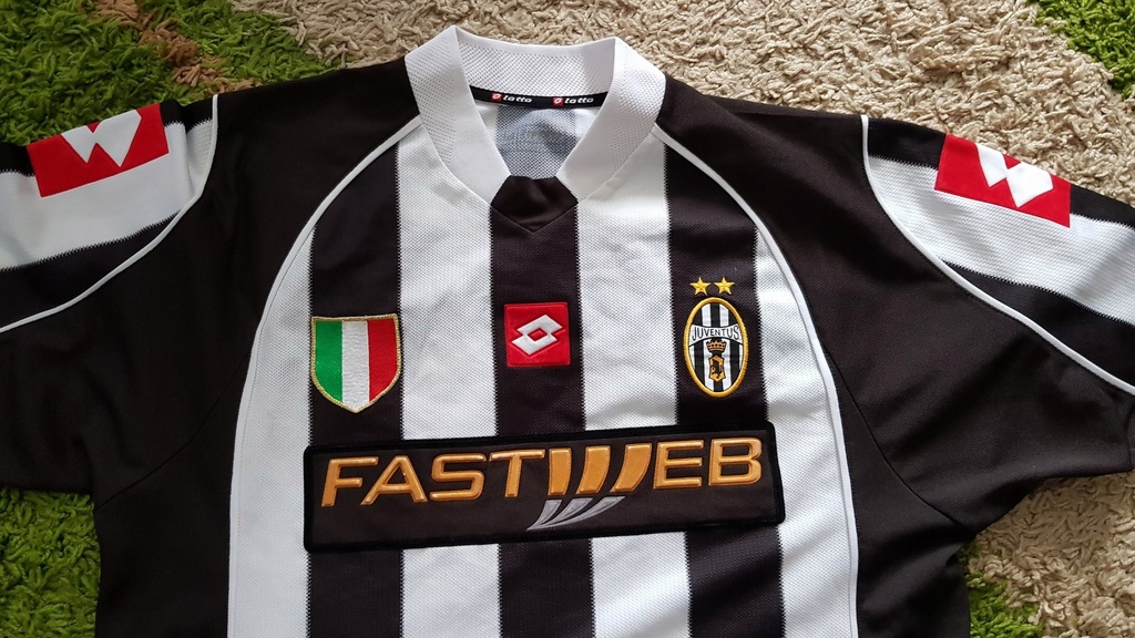 JUVENTUS JUVE LOTTO 40/42 L FASTWEB RETRO
