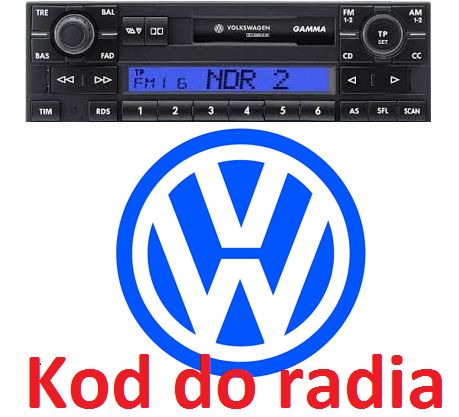 Kod (klucz, code) do radia VW MFD MFD 2 RNS510