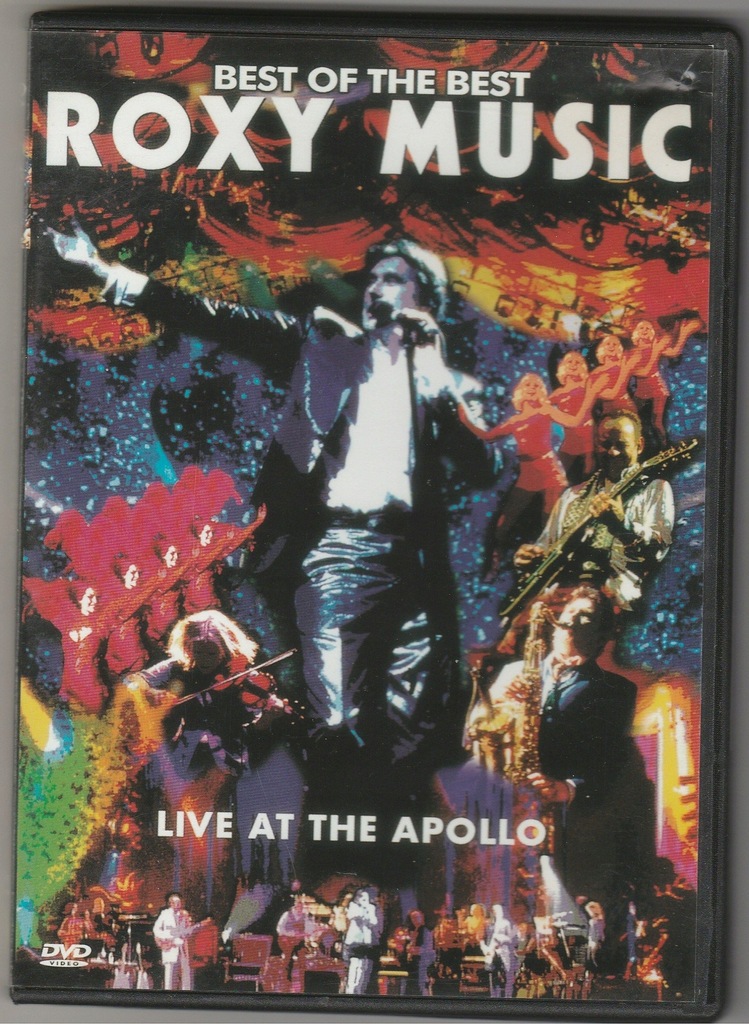 ROXY MUSIC Live At The Apollo 2001 DVD 2002 Korea