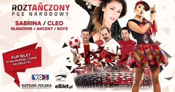 2 Bilety Roztańczony NARODOWY 2018. S: D20 AUTOMAT