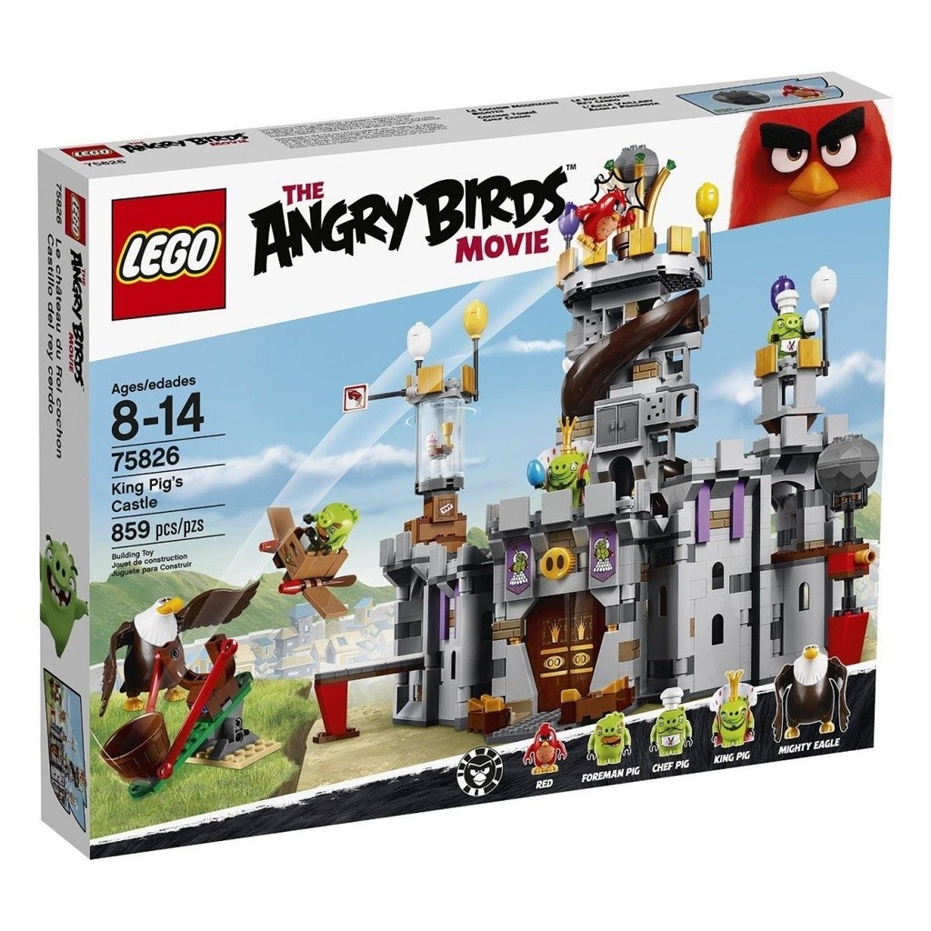 Angry Birds Zamek świnskiego króla /LEGO