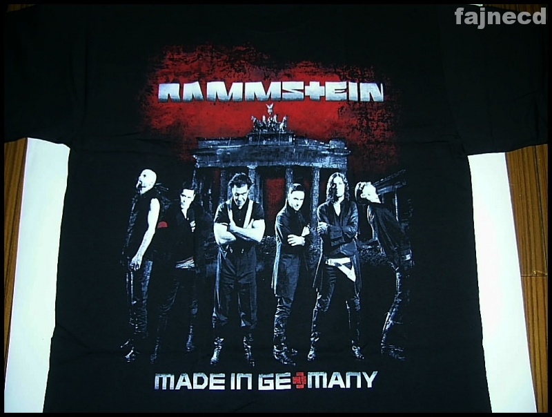 KOSZULKA RAMMSTEIN MADE IN GERMANY ROZMIAR L