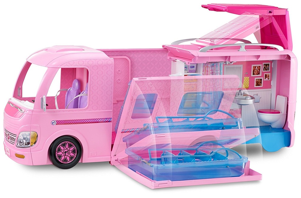 barbie et son van