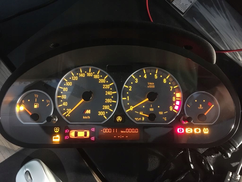 Licznik zegary E46 M3 Europa manual Virgin