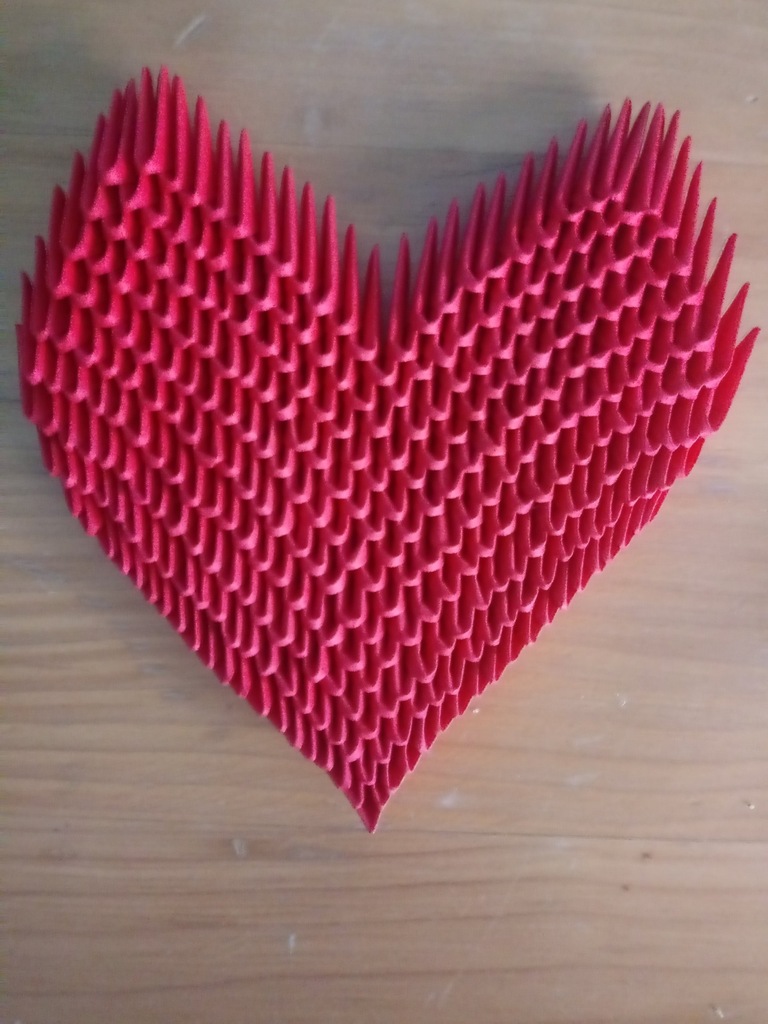 Origami modułowe Serce!!