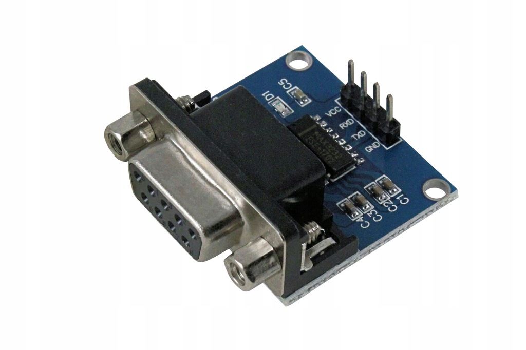 RS232 DB9 UART MAX3232 MODUŁ KONWETER ARDUINO