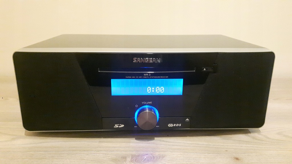 SANGEAN WR-3 RADIO FM-RDS CD MP3 USB 30W
