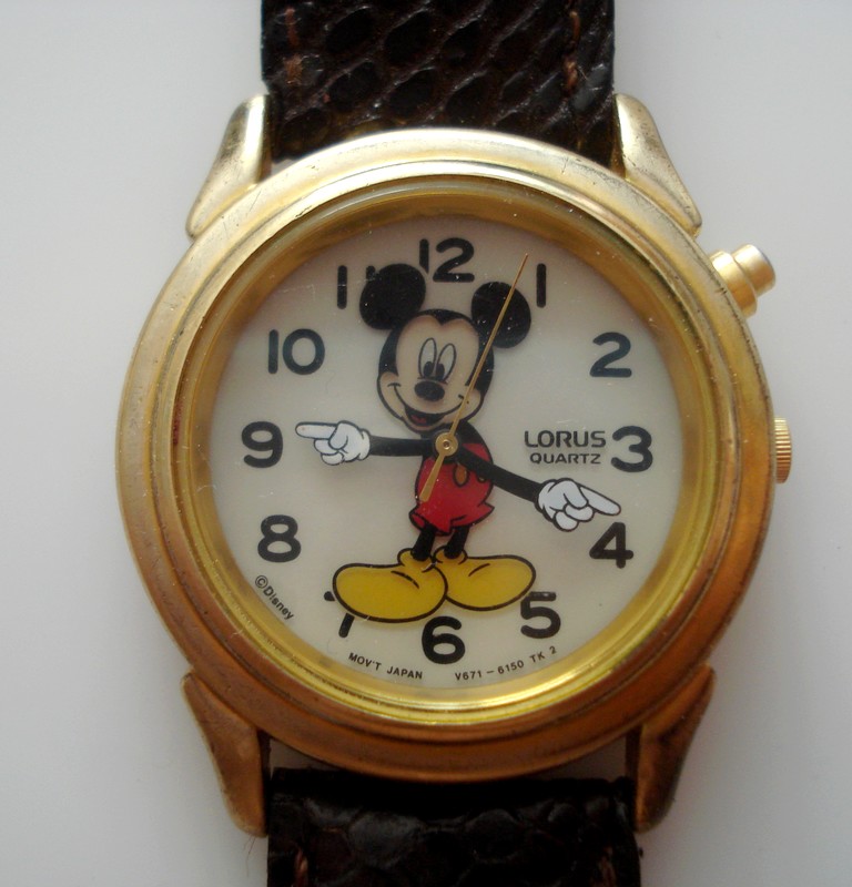 Zegarek Lorus Myszka Miki Disney podświetlany