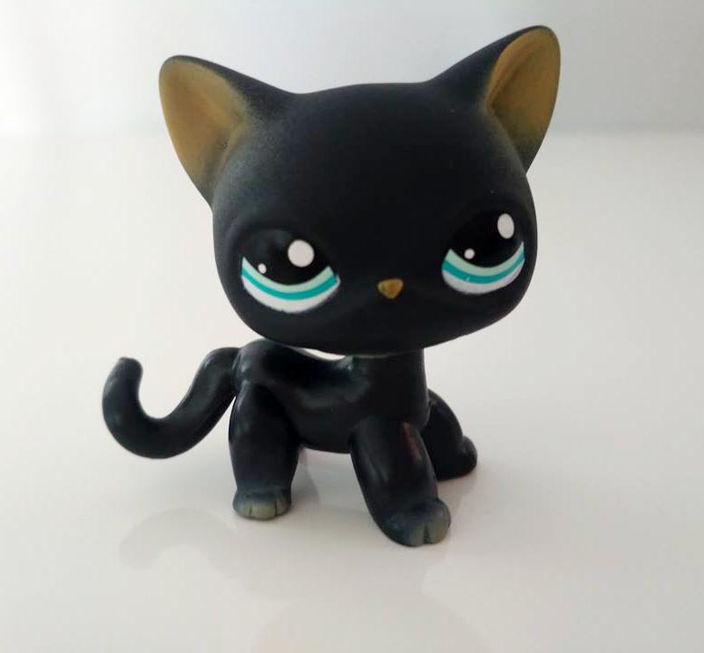 Littlest Pet Shop LPS #994 czarny kot z Polski