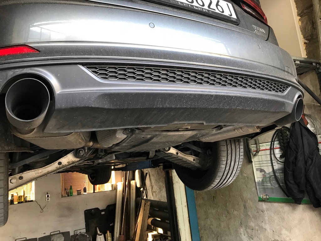 Audi A5 B9 Wydech sportowy tłumik MG motorsport