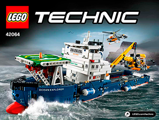 LEGO 42064 Statek badawczy - oficjalne archiwum Allegro