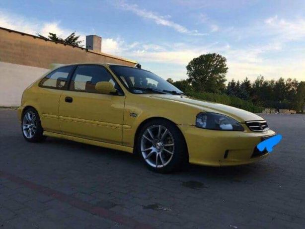 HONDA civic żółta 1999 pilne nowa cena