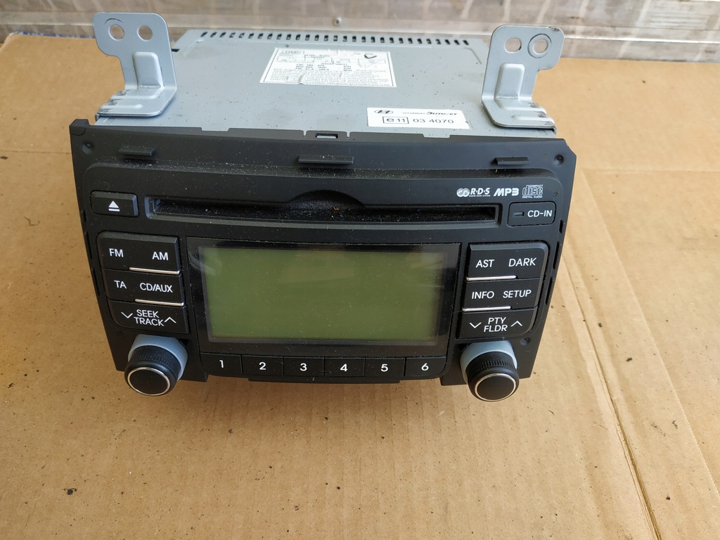 Hyundai i30 07-12 radio MP3 CD RDS 96160-2L200