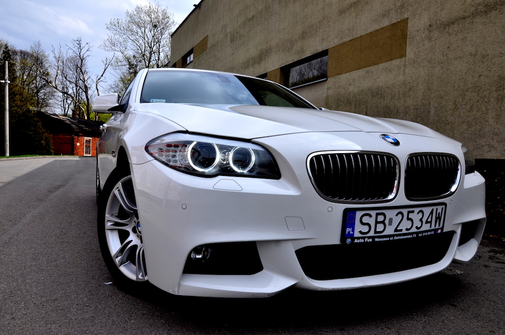 WYNAJMIJ BMW F10 520D M-PAKIET BIAŁAOD 179 ZŁ DOBA