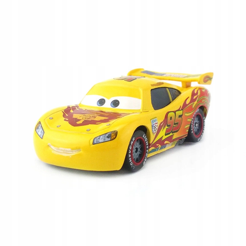 DISNEY PIXAR CARS AUTA ŻÓŁTY ZYGZAK MCQUEEN
