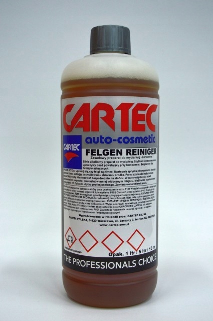 Cartec Felgen Reiniger 1L- płyn do felg bezkwasowy