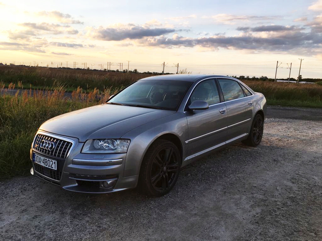 Audi A8 LONG, Xenon, Masaż, Keys, Solar, ŚLICZNA!