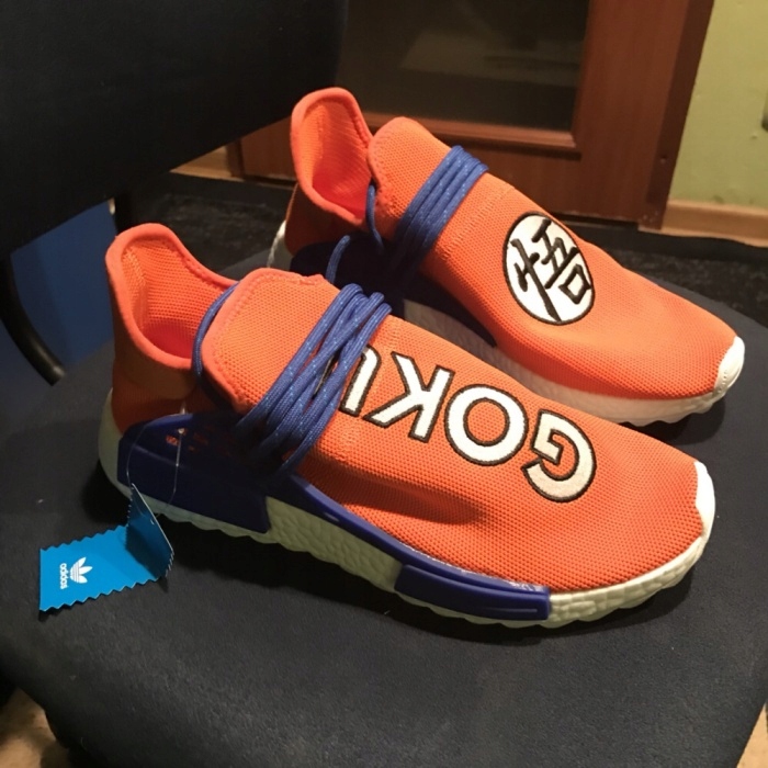 Adidas pharrell hot sale williams goku