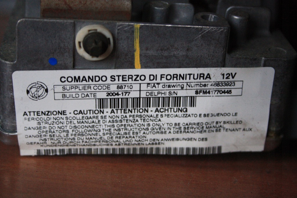 Fiat Punto 2 II Lift wspomaganie kompletne 1075
