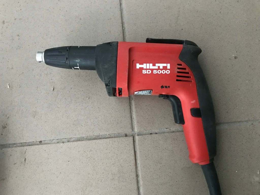 Wkrętarka do regipsów płyt GK Hilti SD5000 05/2018