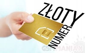 Platynowy złoty numer 510-200-100