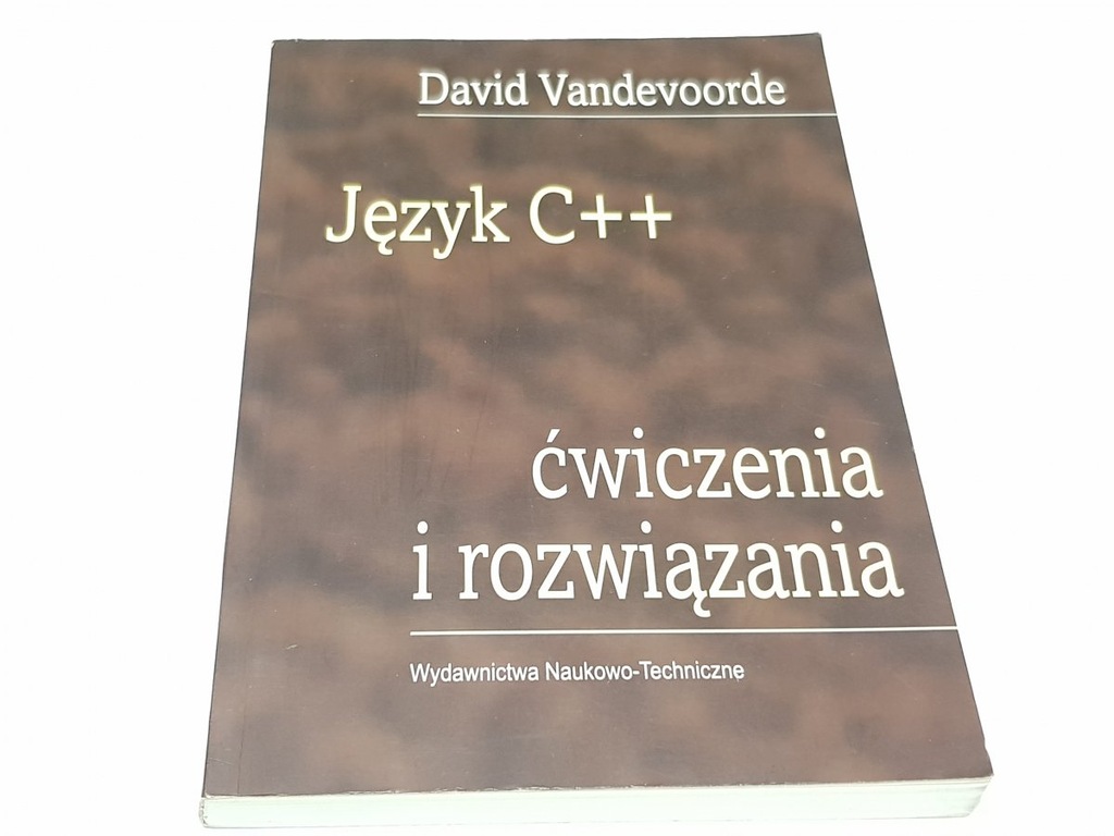 JĘZYK C++ ĆWICZENIA I ROZWIĄZANIA Vandevoorde 2001 7202522912 oficjalne archiwum Allegro