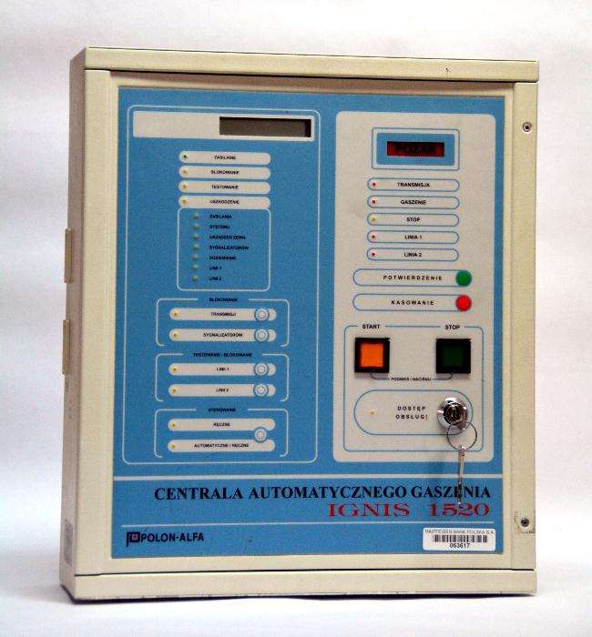Centrala automatycznego gaszenia IGNIS 1520