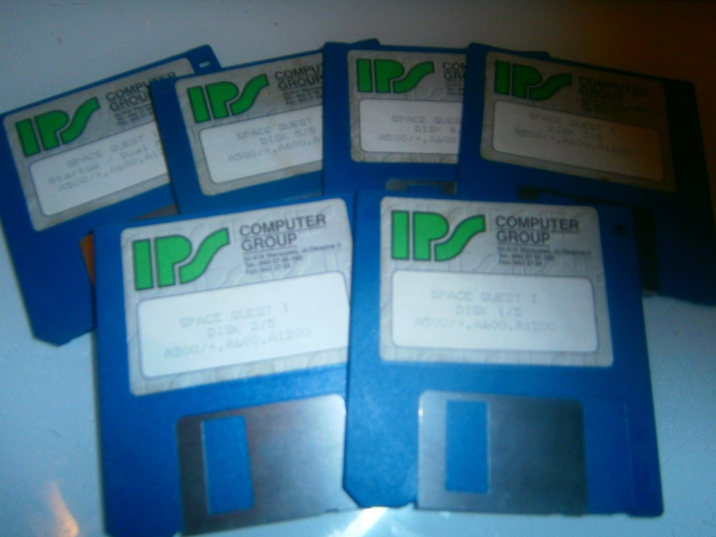 AMIGA - SPACE QUEST I - oryginał od IPS COMPUTER