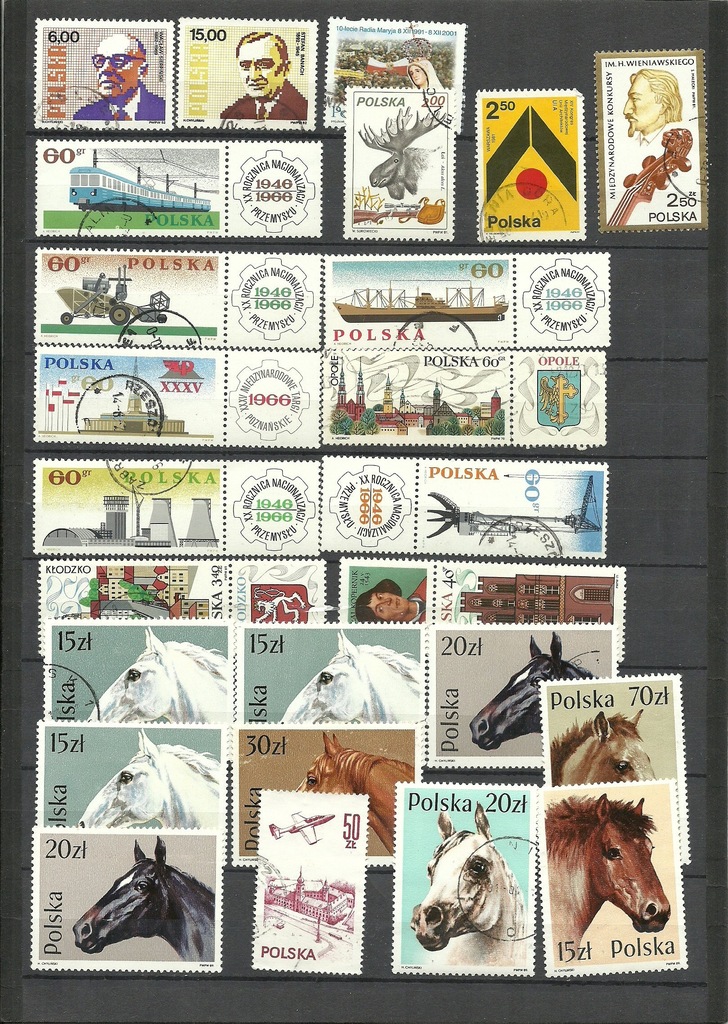POLSKIE ZNACZKI POCZTOWE LATA 60-80#154